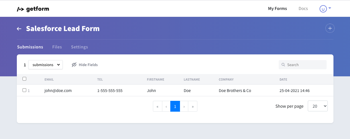 How to connect HTML Form to Salesforce